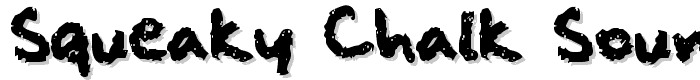 squeaky chalk sound font